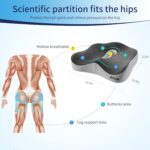 Memory Foam Seat Chair Cushion for Relieves Back Sciatica Pain Tailbone Pain Coccyx Degenerating Disc Orthopedic Osteoarthritis Prostate Cushion Low Back Pain Cushion Hip Shaping (Mixed Colors) - Image 4