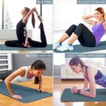 Yoga Mat Non Slip, Eco Friendly Fitness Exercise Mat with Carrying Strap,Pro Yoga Mats for Women,Workout Mats for Home, Pilates and Floor Exercises - Image 6