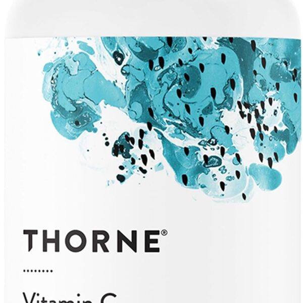 THORNE Vitamin C - Blend of Vitamin C and Citrus Bioflavonoids from Oranges - Support Immune System, Production of Cellular Energy, Collagen Production and Healthy Tissue* - Gluten-Free - 90 Capsules