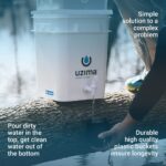 Uzima UZ-2 Camping Water Filter and Drinking Water Filter System, Portable Travel Alternative to Purification Systems, for Camping, Backpacking, and Hiking - Image 2