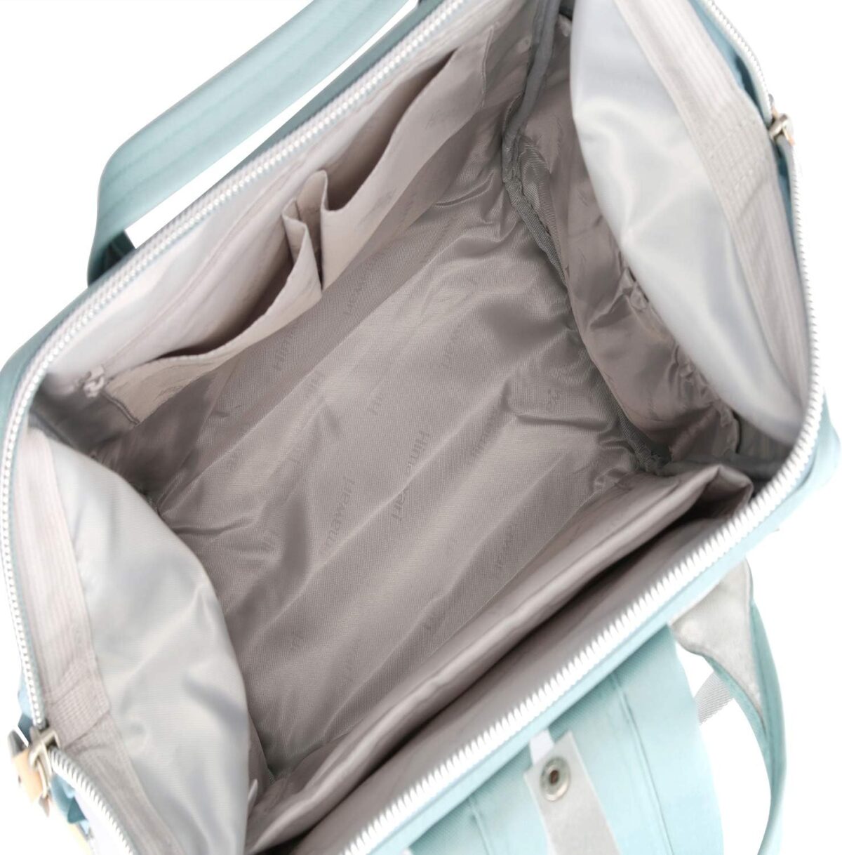Himawari Laptop Backpack, Stylish Eco-Friendly Canvas, 11"x16"x6.3", Large Capacity, Multi-Functional with USB Port, Padded Back Panel, Adjustable Shoulder Straps - Image 6