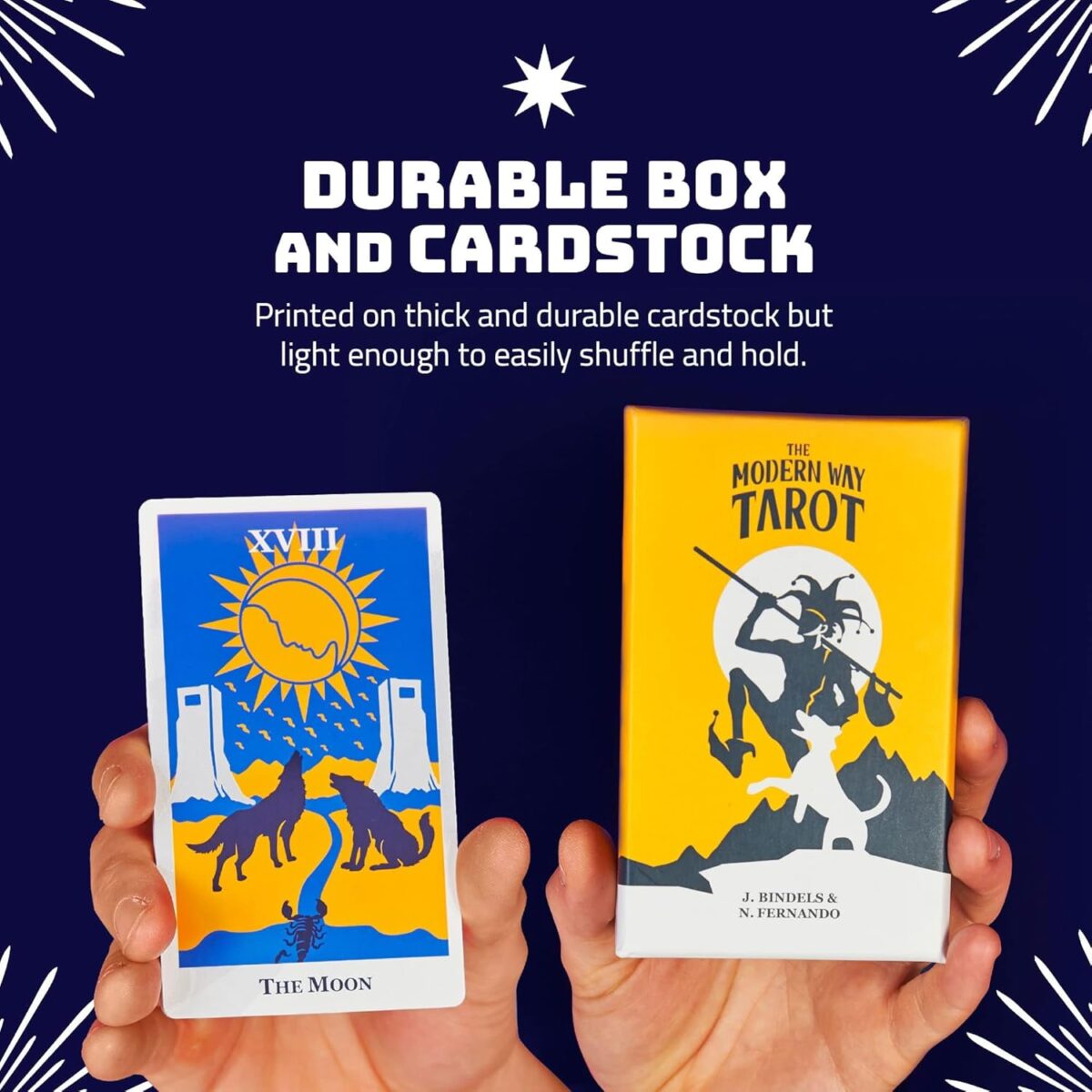 Modern Way Tarot Deck with Guidebook – 78 Card Set for Beginners and Experts | Rider-Waite Inspired Design | Divination and Meditation Tool - Image 4