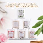 Magnificent 101 Long-Lasting Manifestation & Intention Aromatherapy Candles - Set of 6 | 21 Oz - 84-Hour Burn | 100% Soy Wax, Pure Sage | Ideal for Energy Cleansing & Manifestation - Image 5