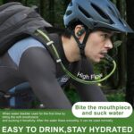Hydration Bladder, 1.5L-2L-3L Water Bladder for Hiking Backpack Leak Proof Water Reservoir Storage Bag, BPA-Free Water Pouch Hydration Pack for Camping Cycling Running, Military Green 1.5-2-3 Liter - Image 6