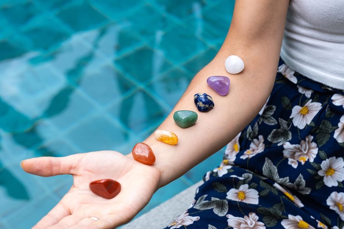 Premium Crystals and Healing Stones Premium Kit in Wooden Box - 7 Chakra Stones Healing Set, Rose Quartz, Amethyst Cluster, Quartz Points, Chakra Pendulum, EBook, Poster, Made-in-USA, Gift Ready - Image 3