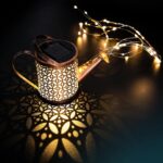 Solar Lights Outdoor Decorative, Hanging Lantern with Retro Metal Design, Waterproof, Perfect for Garden, Table, Patio, Yard, Pathway - Image 4