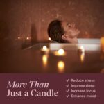 Aromatherapy Candle Gift Set for Women- Scented Candles for Home, Unique Decor Present for Women's Day, Birthday, Bridesmaid, Anniversary Candle Set with Scented Sachets- Pampering Gift Sets, Women - Image 8