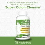 Health Plus Super Colon Cleanse Original Formula (1990-2025), 300 Capsules, 6 Cleanses - Digestive Support, Constipation Relief with Psyllium Husk and Senna Leaf - Image 8