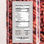 Roots Circle USDA Organic Dried Goji Berries 14.1oz Jar 1 Pack | Bulk Supply of Goji Berry Fruit Superfood | Naturally Rich in Antioxidants to Support Healthy Skin | Raw, Natural, Vegan, Non-GMO, Kosher - Image 7