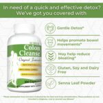 Health Plus Super Colon Cleanse Original Formula (1990-2025), 300 Capsules, 6 Cleanses - Digestive Support, Constipation Relief with Psyllium Husk and Senna Leaf - Image 3