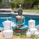 25DOL Buddha Statues for Home. 12.5" Buddha Statue (The Moment of Enlightenment). Collectibles and Figurines, Meditation Decor, Spiritual Living Room Decor, Yoga Zen Decor, Hindu and East Asian Décor - Image 2