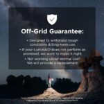 LuminAID Solar Camping Lantern - Inflatable LED Lamp Perfect for Camping, Hiking, Travel and More - Emergency Light for Power Outages, Hurricane, Survival Kits - As Seen on Shark Tank - Image 5