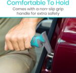 Vive Car Handle Assist for Elderly - Scratch Proof Latch - Auto Grab Bar Cane Support Aid - Standing Mobility Safety Tip to Help Get Out - Portable Assistive Device for Seniors, Handicapped - Image 7