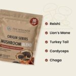 The Wellness Company Mushroom Blend | 60ct (1 Month) | 5 Mushrooms: Reishi, Lion’s Mane, Turkey Tail, Cordyceps, Chaga | Non-GMO, Gluten-Free | Supports Stress, Cognitive Function & Immune Health - Image 3
