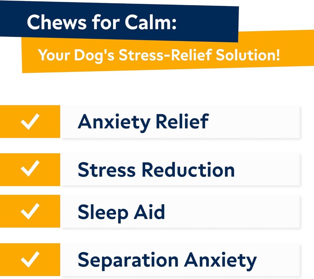 Hemp Calming Chews for Dogs - Dog Calming Treats - Anxiety Relief Treats - Dog Calming Chews - Stress - Sleep Calming Aid - Health & Wellness Supplements for Dog Separation Barking - 60 Treats - Image 3