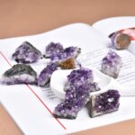 JIC Gem Amethyst Clusters Natural Raw Amethyst Geode Rock Healing Crystals Cluster Witchcraft Gemstone Specimen - Image 6