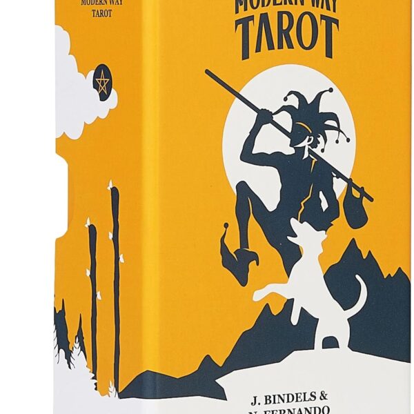 Modern Way Tarot Deck with Guidebook – 78 Card Set for Beginners and Experts | Rider-Waite Inspired Design | Divination and Meditation Tool