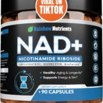 13,510mg NAD+ Supplement- Nicotinamide Riboside, Resveratrol, Quercetin & BioPerine® (High Absorption)- Liposomal NAD Booster for Anti-Aging, Cellular Energy, Skin- For Women & Men- 90 V Capsules