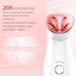 Colorfarm Facial Steamer Nano Ionic: Face Steamer Deep Cleaning Unclogs Pores - Humidifier Hot Mist Home Sauna Spa for Women Men Sinuses Moisturizing - Image 4