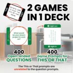 400 Conversation Cards for Coworkers – Fun Icebreaker Teambuilding Game for Work – Best Get to Know Your Colleagues Questions & Engaging Topics for Office Breaks - Image 4