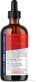Vimergy Total Immune Blend*– Fast-Absorbing Immune Support – All-Season, zinc, Thyme and Mullein Drops – Non-GMO, Vegan, USDA Organic, 57 serv (115 mL) - Image 2