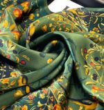 ANDANTINO 100% Mulberry Silk Square Scarf for Hair-25.6" X25.6'' Women Men Natural Silk Neckerchief Digital Printed Headscarf - Image 2