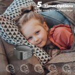 Sleepbox Sleep White Noise Sound Machines with 25 Soothing Sounds 36 Volume Levels 5 Timers Visible Sound Catalog Portable Size Memory Function for Home Office and Travel - Image 3