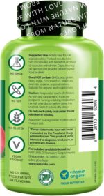 NATURELO Mens Multivitamins - Whole Food Multivitamin for Men with Vitamins, Minerals - 120 Vegetarian Capsules for Energy, Brain, Heart, Eye Health - Image 3
