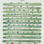 Lunar Calendar 2025, Moons, Blooms