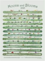 Lunar Calendar 2025, Moons, Blooms