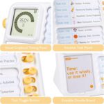 Visual Timer for Kids with Planning Board, ADHD Timer for Kids, Daily Chore Board-Checklist for Autism, Increase Self-Regulation, Silence Timer for Home School - Image 2