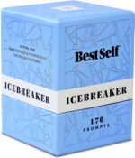 BestSelf Icebreaker Deck - Engaging Icebreaker Game with 170 Conversation Cards Prompts to Create Real Conversations for Friends, Coworkers, Family, Dates, Quality Conversation Cards