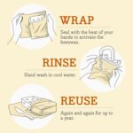 Bee's Wrap Reusable Beeswax Food Wraps Made in the USA, Eco Friendly Beeswax, Sustainable Organic Cotton Wraps, XL Bread Wrap for Homemade Bread, Honeycomb - Image 7