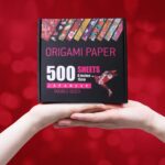 Japanese Washi Origami Paper 500 Sheets, 10 Vivid Colors, Colors Make Colorful and Easy Origami,6 Inch Square Sheet, for Kids & Adults, Papers, Arts and Crafts Projects (E-Book Included) - Image 6