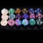 6 Sets Astrology Dice, Signs Planets Numbers 12-Sided Dice Divination Tool - Image 7