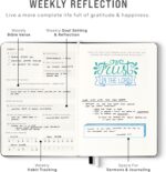 2025 Christian Planner, Bible Planner & Prayer Journal | Daily Christian Planner 2025 For Women & Men with Weekly & Monthly Planning | 12 Month A5 Size | Black | Faith Planner - Image 4