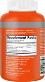 Qunol Turmeric Curcumin Supplement, 1000mg with Ultra High Absorption, for Joint Support, Extra Strength Capsules, 240 Count - Image 2