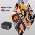 Sleepbox Sleep White Noise Sound Machines with 25 Soothing Sounds 36 Volume Levels 5 Timers Visible Sound Catalog Portable Size Memory Function for Home Office and Travel - Image 8