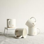 COLLECTIVE HOME - Monogram Ceramic Mugs, 15 oz Golden Initial Coffee Cups, Elegant Alphabet Tea Mugs, Elegant Personalized Mug with Gift Box, Luxurious Cups for Office and Home (s) - Image 7