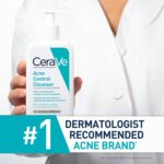 CeraVe Acne Treatment Face Wash, Salicylic Acid Cleanser with Purifying Clay, Niacinamide, and Ceramides, Pore Control and Blackhead Remover, 8 Ounce - Image 5