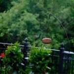 FLINTER 2 Pack Hanging Bird Feeder for Garden Yard Outside - Metal Mesh Platform Tray for Attracting Birds Outdoors - Image 5