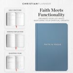 Faith & Focus by Christian Planner | 90 Day Undated Planner | Eco-Friendly FSC Certified Paper | Work, Life, & Spiritual Daily Journal, Designed to Help Accomplish Your Goals & Increase Productivity - Image 6