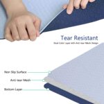 IUGA Yoga Mat Non Slip Anti-tear Yoga Mats Eco Friendly Hot Yoga Mat Thick Workout & Exercise Mat for Yoga, Pilates and Fitness (72"x 24"x 6mm) - Image 4