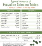 Nutrex Hawaii, Pure Hawaiian Spirulina 500 mg, Vegan, Supports Immune System, Heart, Cells and Energy, 400 Tablets - Image 8