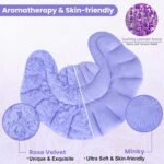 REVIX Microwave Heating Pad for Neck and Shoulders Back, Microwavable Heated Neck Wrap Warmer with Moist Heat, Lavender Aromatherapy Hot and Cold Pack - Image 2