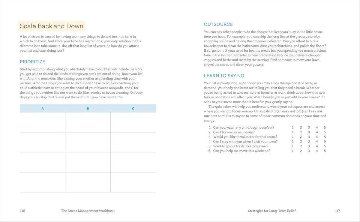 The Stress Management Workbook: De-stress in 10 Minutes or Less - Image 6