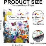 I'm Dead, End Of Life Planner, Funny End of Life Planner Organizer Binder, Evenything You Need to Know When I'm Gone, Estate Planning Organizer for Possessions, Final Wishes, Business Affairs (C) - Image 2