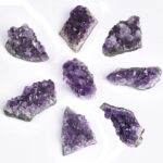 JIC Gem Amethyst Clusters Natural Raw Amethyst Geode Rock Healing Crystals Cluster Witchcraft Gemstone Specimen - Image 4