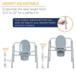 Drive 11117N-1 Medical Medical Bariatric Folding Commode - Image 4