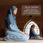 urns Foldable Smart Intelligent Muslim Prayer Rug - Electronic Islamic Prayer Carpet Mat, Adult/Kids, Blue, Medium, Machine-Made Cotton, Non Slip, Spot Clean Only - Image 7